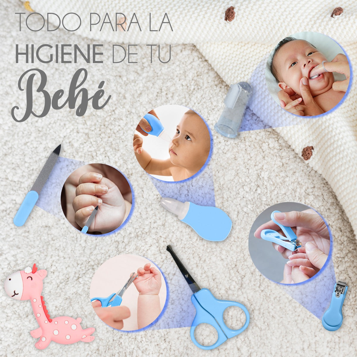 bebé higiene y cuidado kits de higiene
